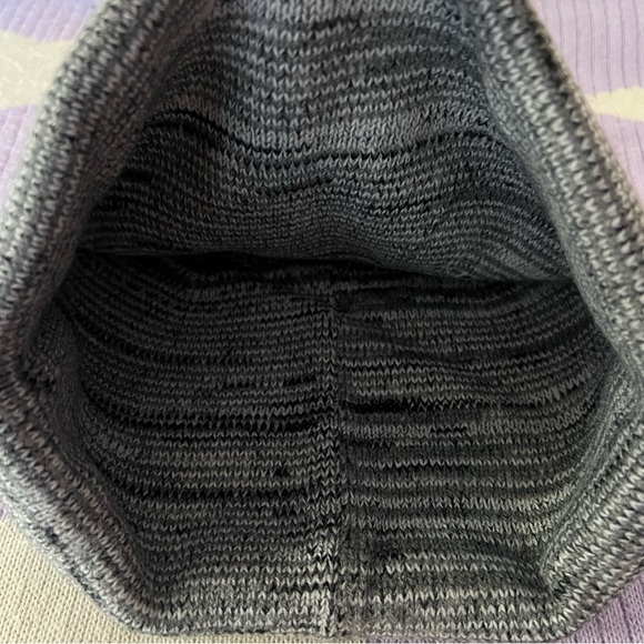 NWT Coach Signature C Wool Blend Black White Knit Beanie Hat - Picture 6 of 7